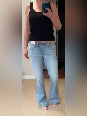 Hollister low rise Light Blue Women's Bootcut Jeans
